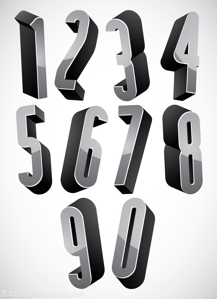 数字迷宫 3D高浓缩数字集在广告视觉中的创意蜕变